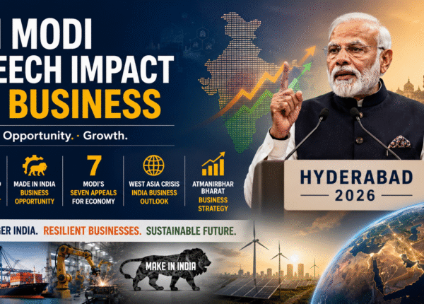 PM Modi speech impact on business